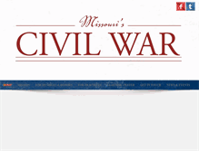 Tablet Screenshot of mocivilwar.org